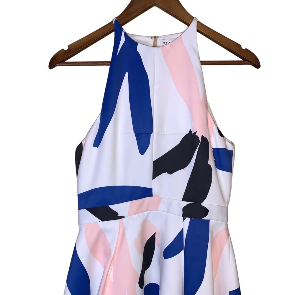Elliatt Headway ivory print skater dress - Picture 4 of 7